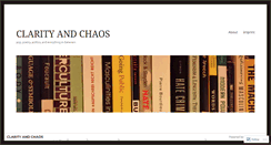 Desktop Screenshot of clarityandchaos.net